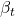 \beta_t 
