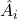 \hat{A}_i