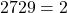 27−29=−2